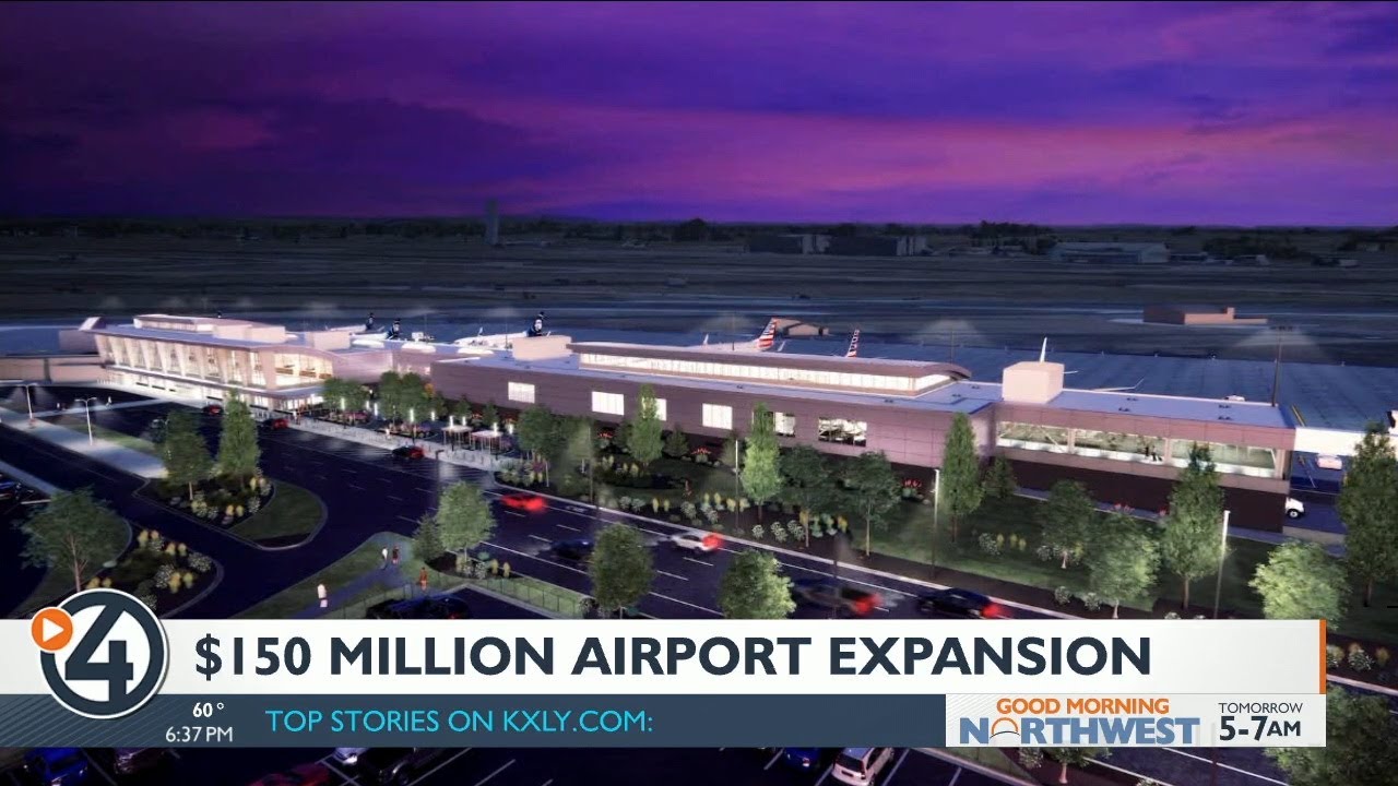 $150 million expansion project gets underway at Spokane International - Bath & Body Works Spokane Wa
