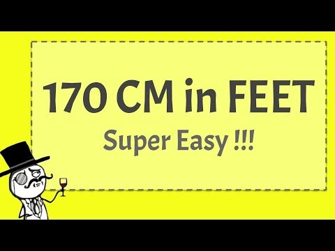 170 CM in FEET - SUPER EASY! - YouTube - How Tall Is 170 Cm In Feet? Easy Conversion Explained