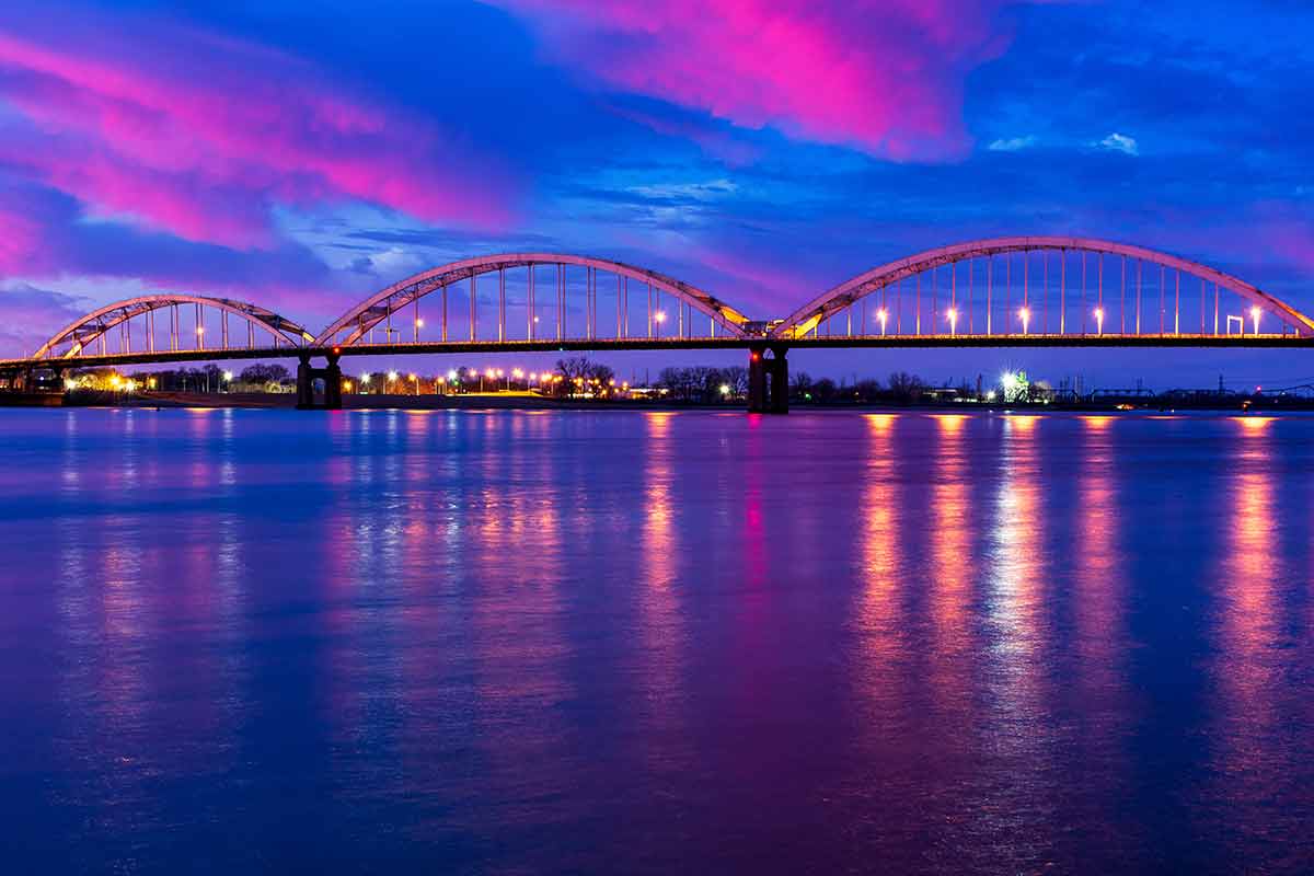 Davenport Ia To St Louis Mo