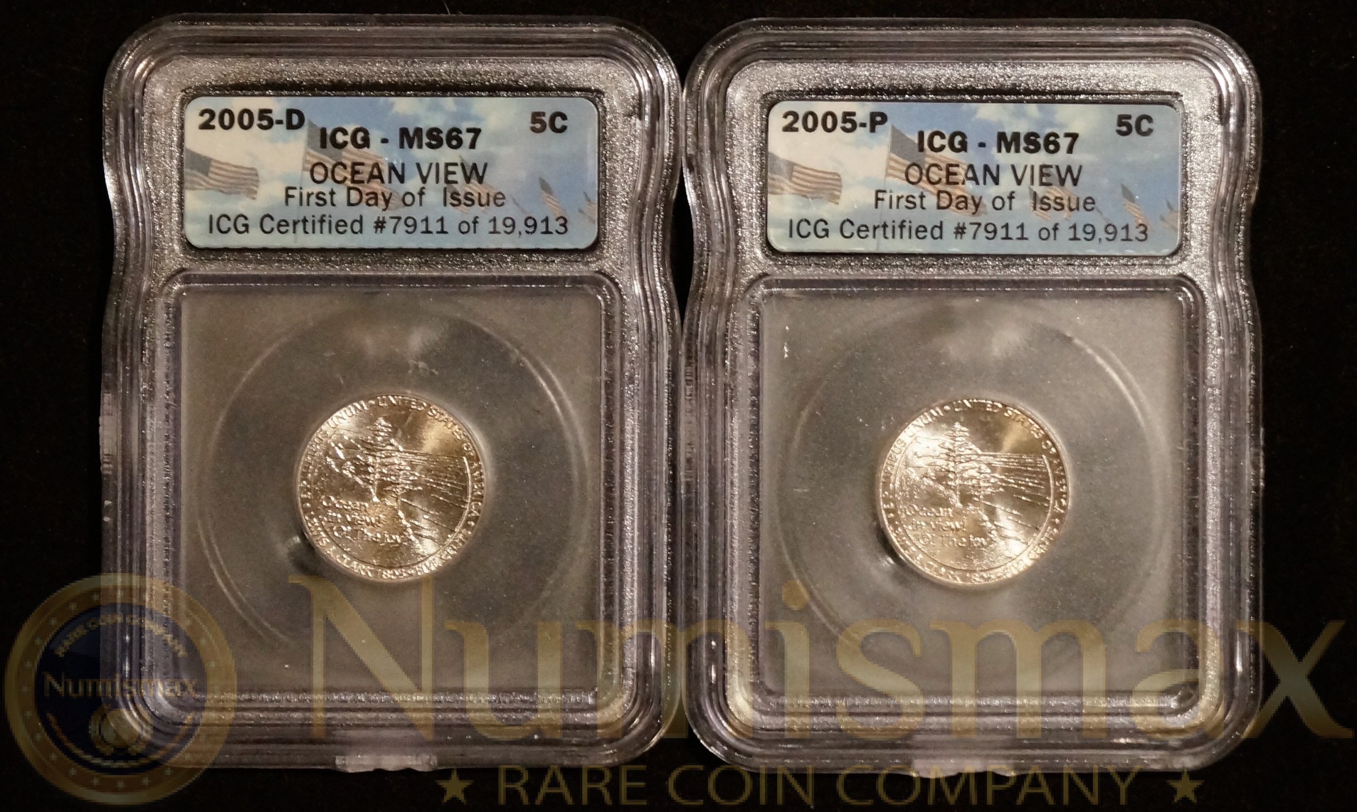 2005 D Nickel Ocean In View