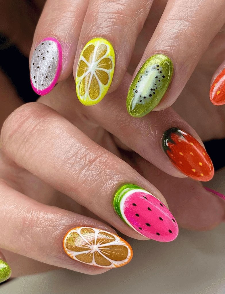 25 Fun Fruit Nail Designs To Try This Summer (2024) - Nail Shops Open Early Near Me