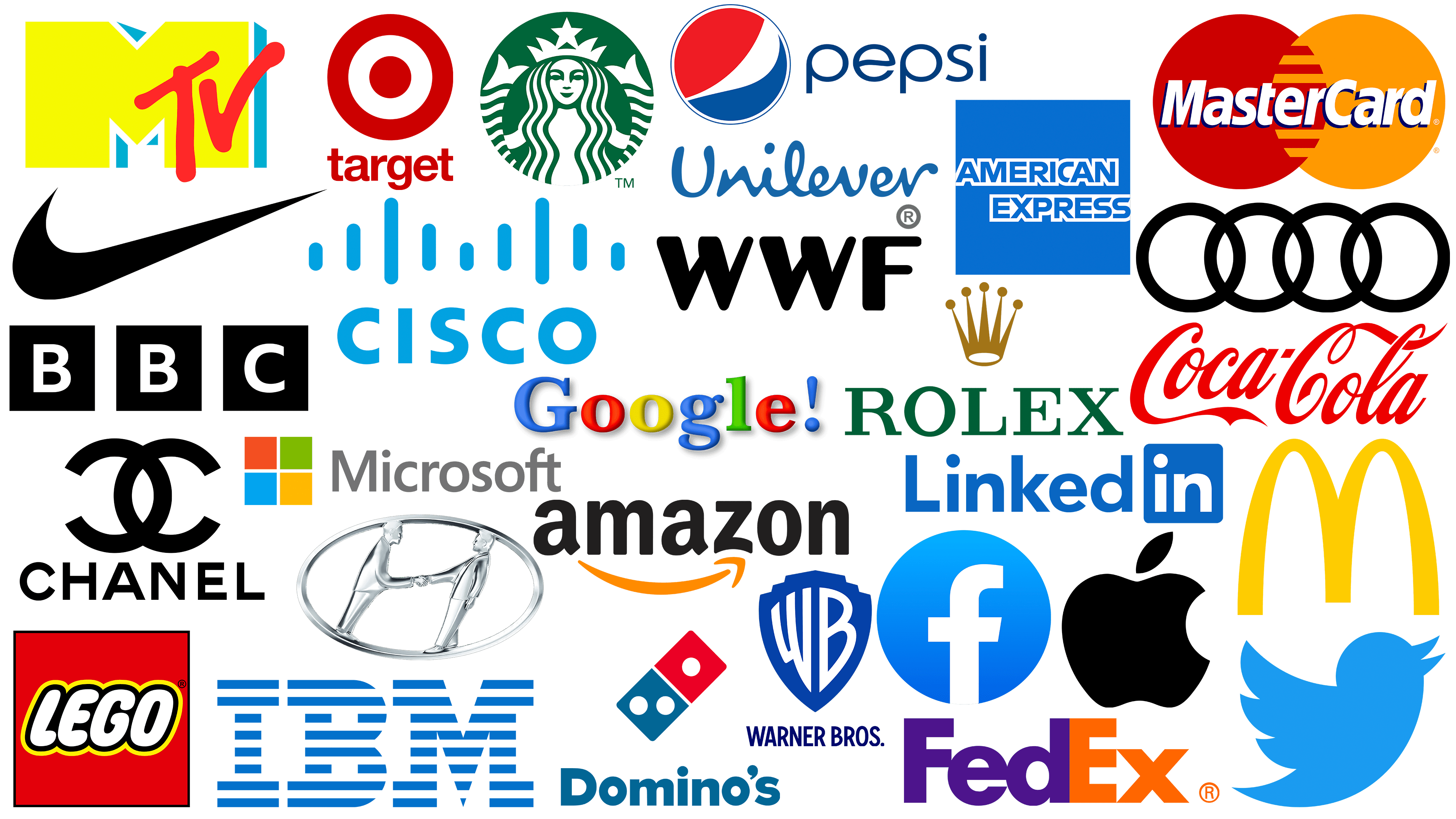 30 Famous Brands That Designed Their Logo - Brands To Reach Out To For Pr