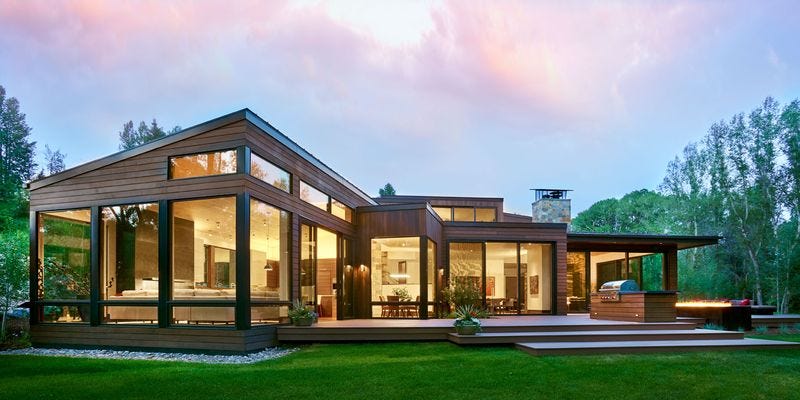 30 Stunning Modern Houses - Best Photos of Modern Exteriors - House Plans With 3 Car Garage