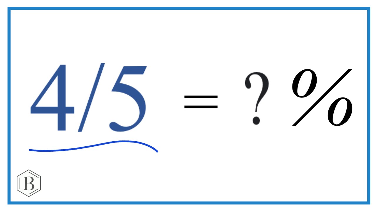 4/5 as a Percent - YouTube - 414 Is What Percent Of 575