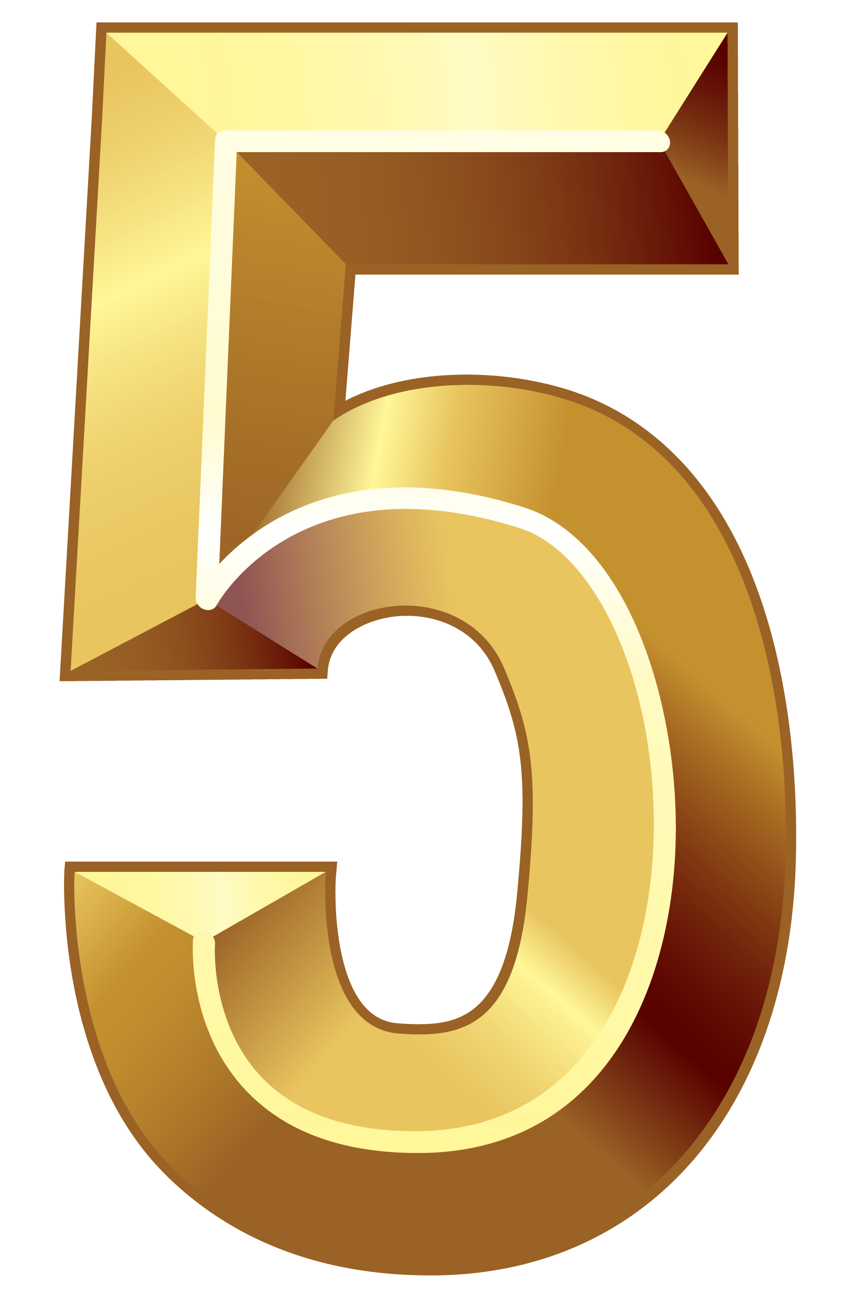 5 Number PNG Clipart | PNG All - 5 X 7 Picture Frames In Bulk