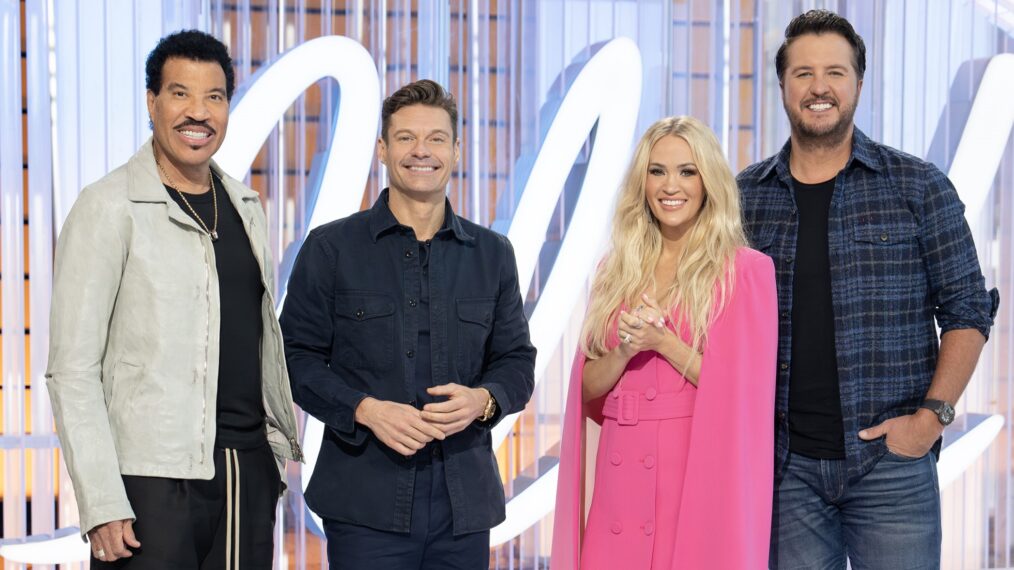 'American Idol's Carrie Underwood Joins the Judges in First Look at - American Idol 2025 Judges: Meet Carrie Underwood, Luke Bryan, And Lionel Richie