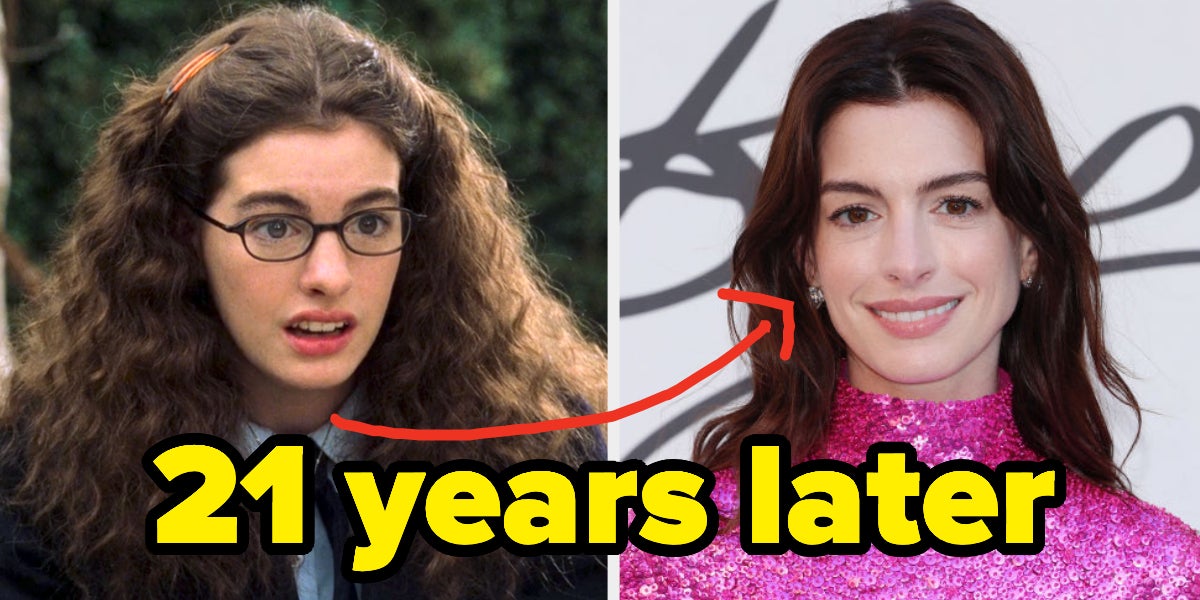 Anne Hathaway Princess Diaries Before And After - How Old Was Anne Hathaway In The Princess Diaries? Her Age During The Iconic Role