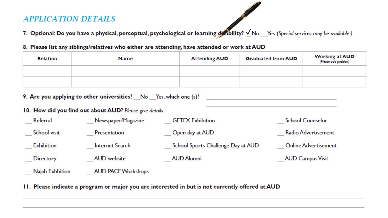 AUD Application Guide - YouTube - Words That Have Aud In Them