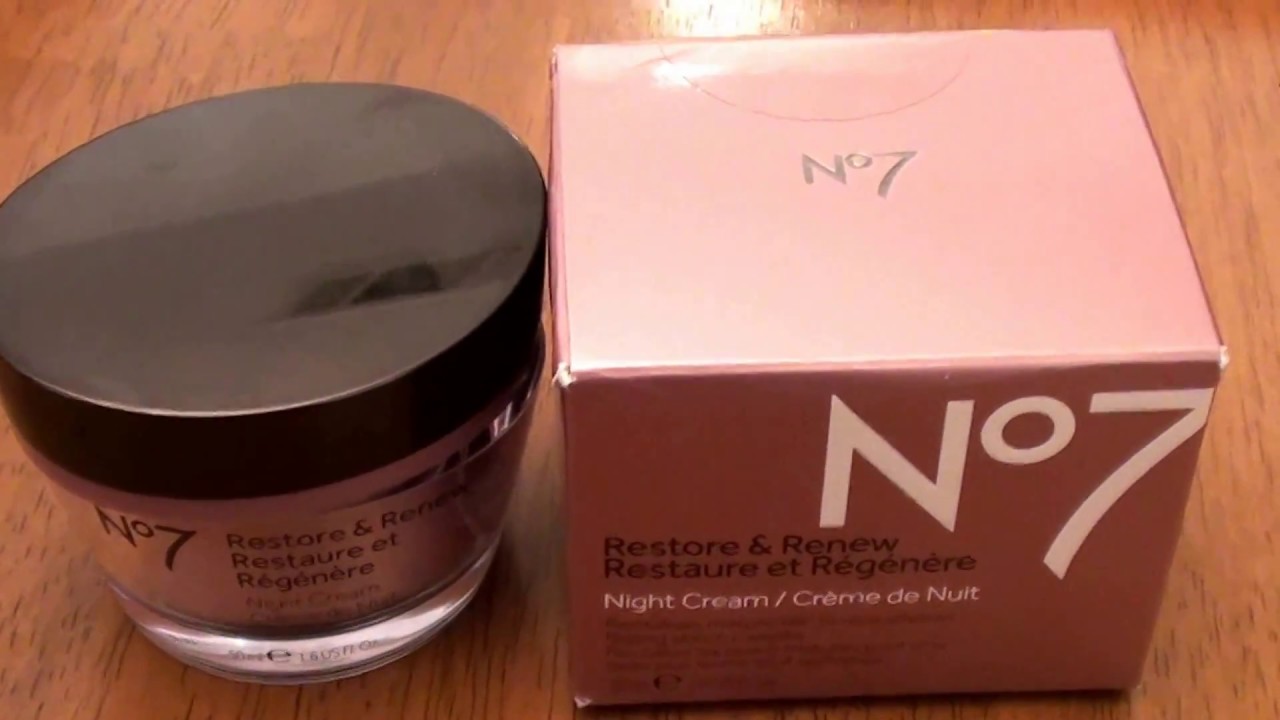 No 7 Future Renew Night Cream