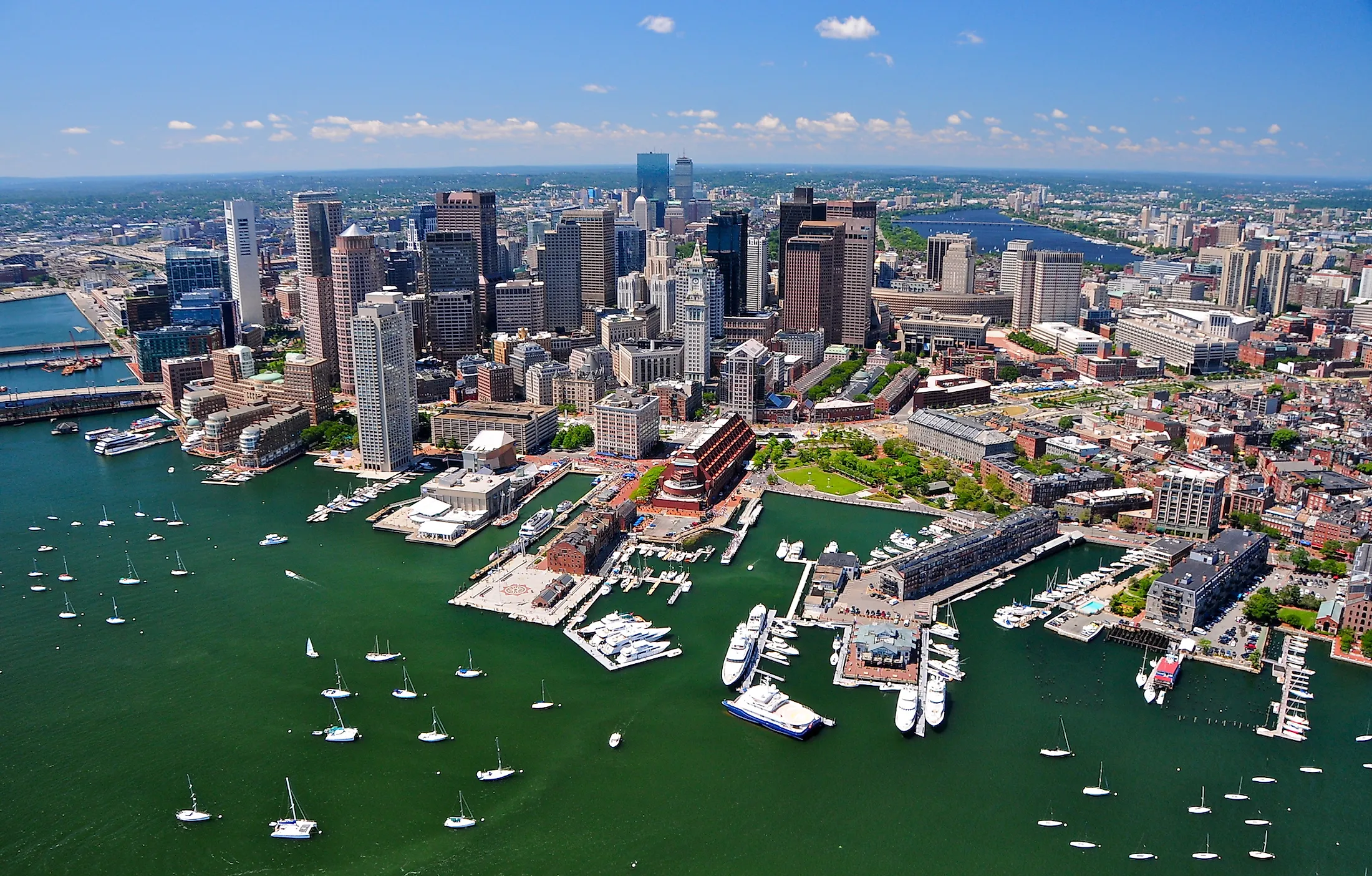 Boston, Massachusetts - WorldAtlas - Boston Globe Best Of The Best
