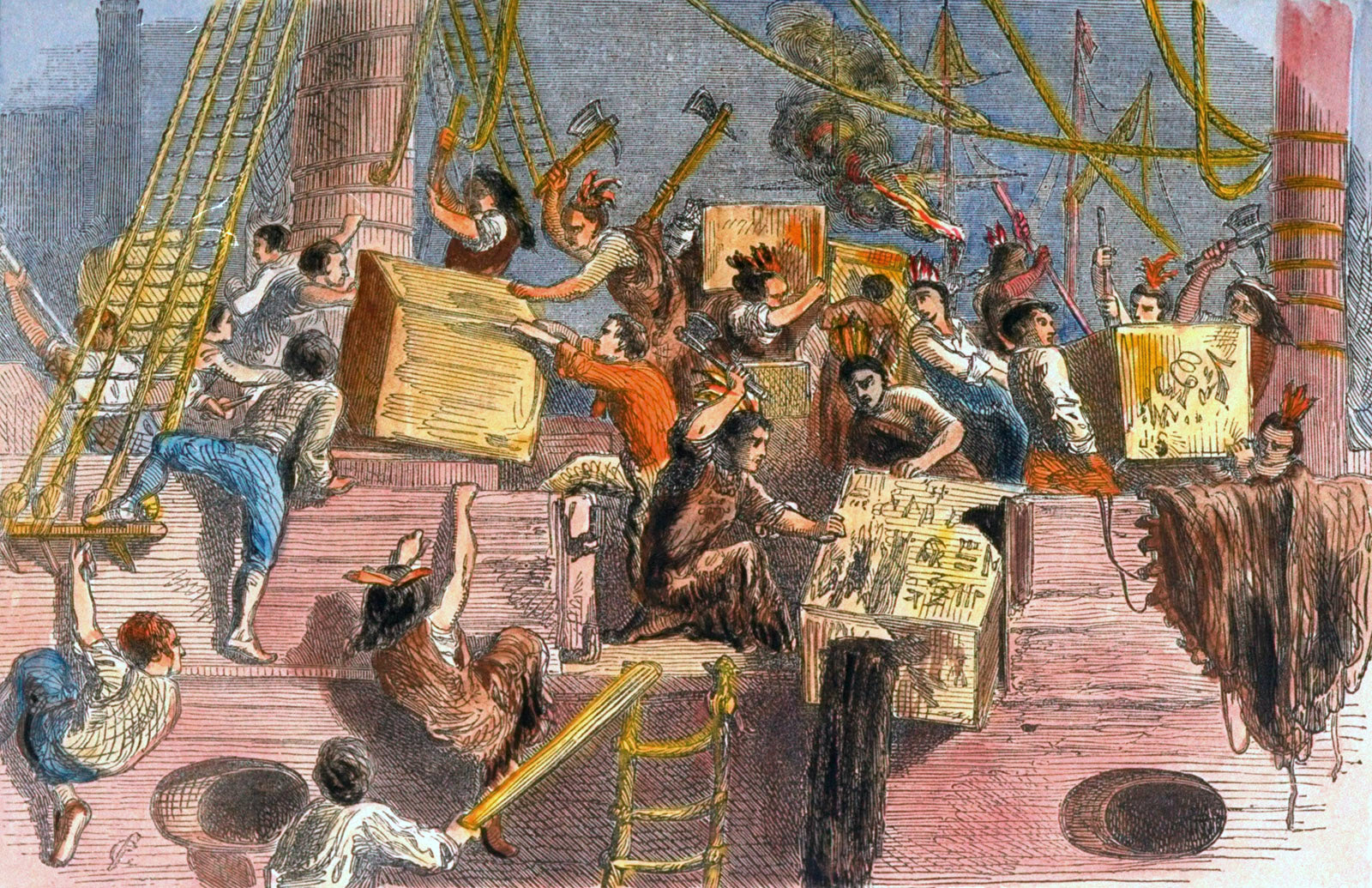Teas Of The Boston Tea Party