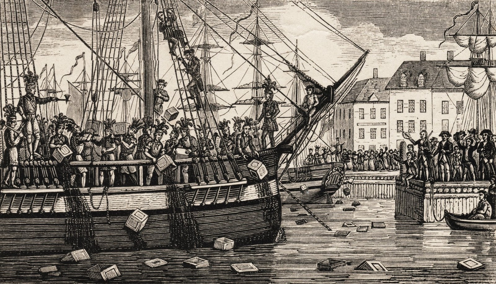 Boston-Tea-Party_print2 - History Arch - Teas Of The Boston Tea Party