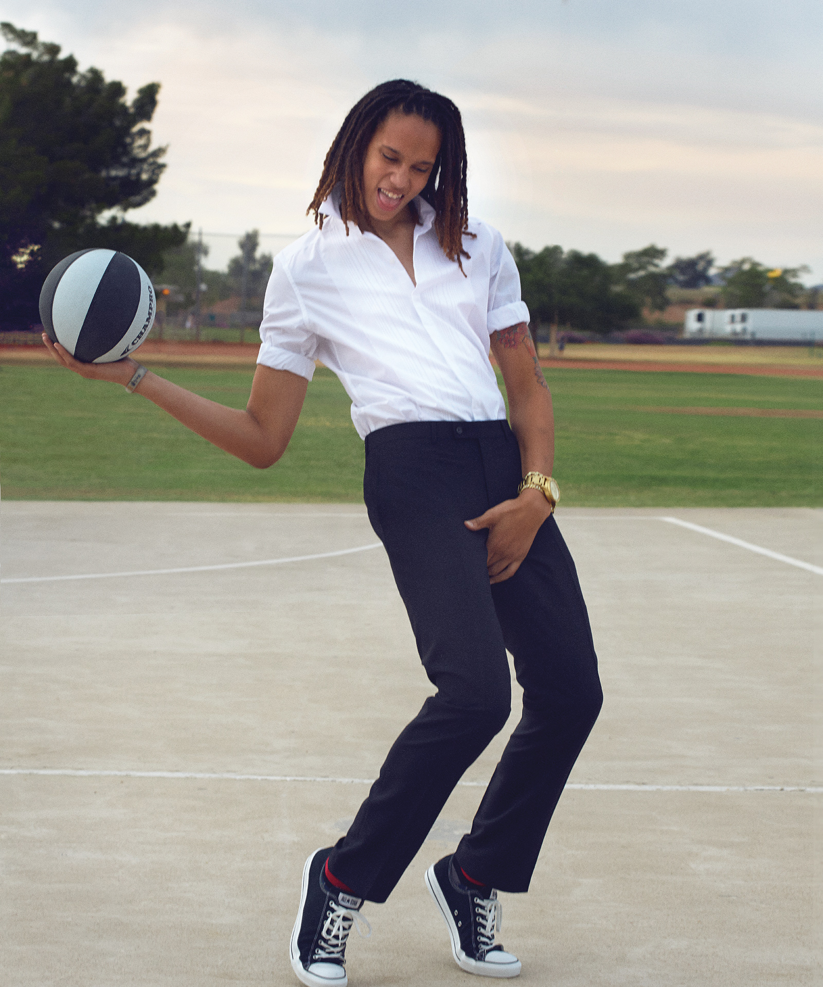 Brittney Griner - Photo Gallery: Brittney Griner - ESPN - How Tall Is Griner? Brittney Griner’s Height On And Off The Court
