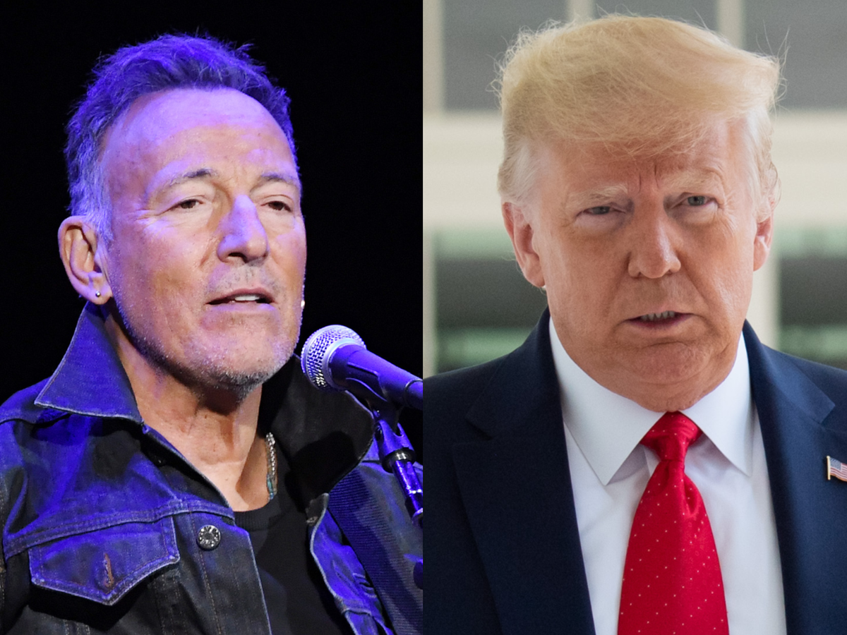 Bruce Springsteen tells Trump: ‘Put on a f***ing mask’ | The - Trump Vs. Springsteen: Feud Erupts After Singer’s Criticism