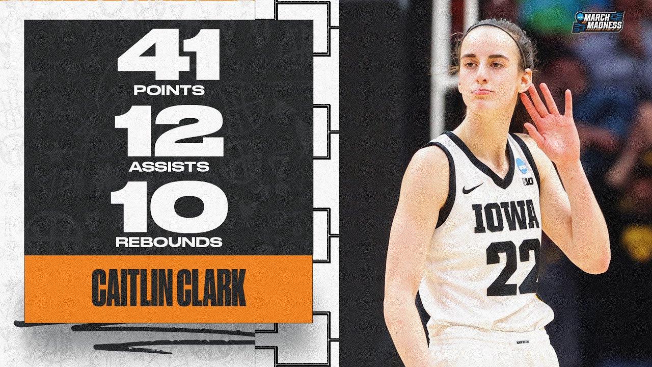Caitlin Clark: Historic 40-point triple-double in Elite Eight - YouTube - How Tall Is Caitlin Clark? NCAA Star’s Height And Stats