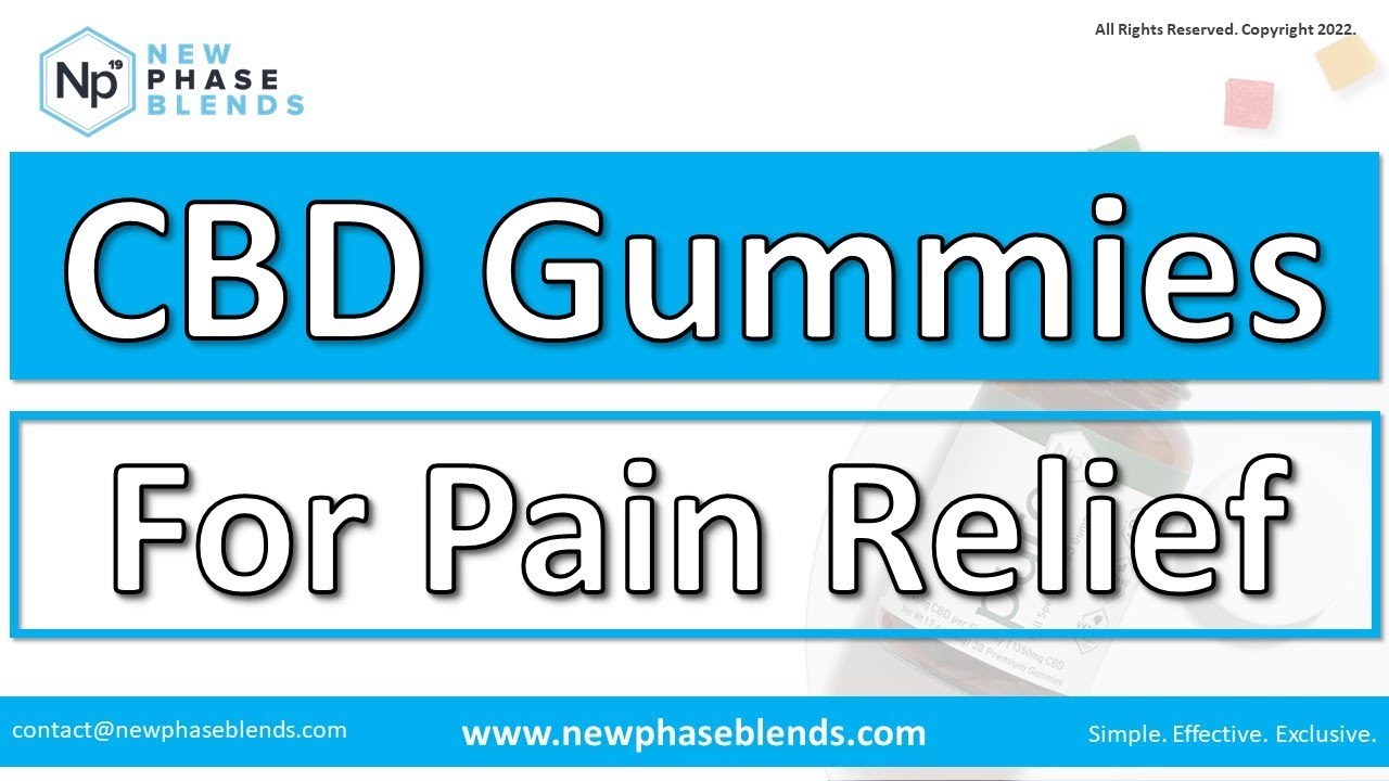 Cbd + Cbg Gummies For Pain