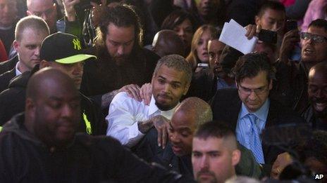 Chris Brown released from custody after assault charges - BBC News - Chris Brown's Manager Speaks Out Over His Recent Arrest And Charges In The UK