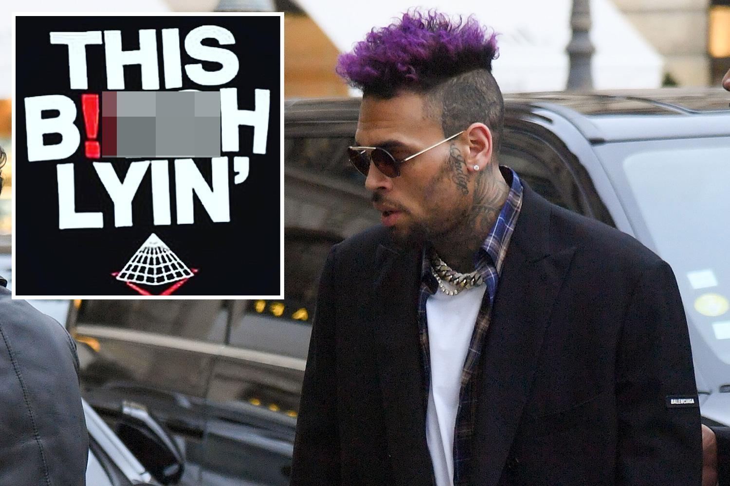 Chris Brown 'to sue model who claimed singer 'violently and brutally - Chris Brown Arrested In 5-star Hotel Hours After Landing In UK Before World Tour