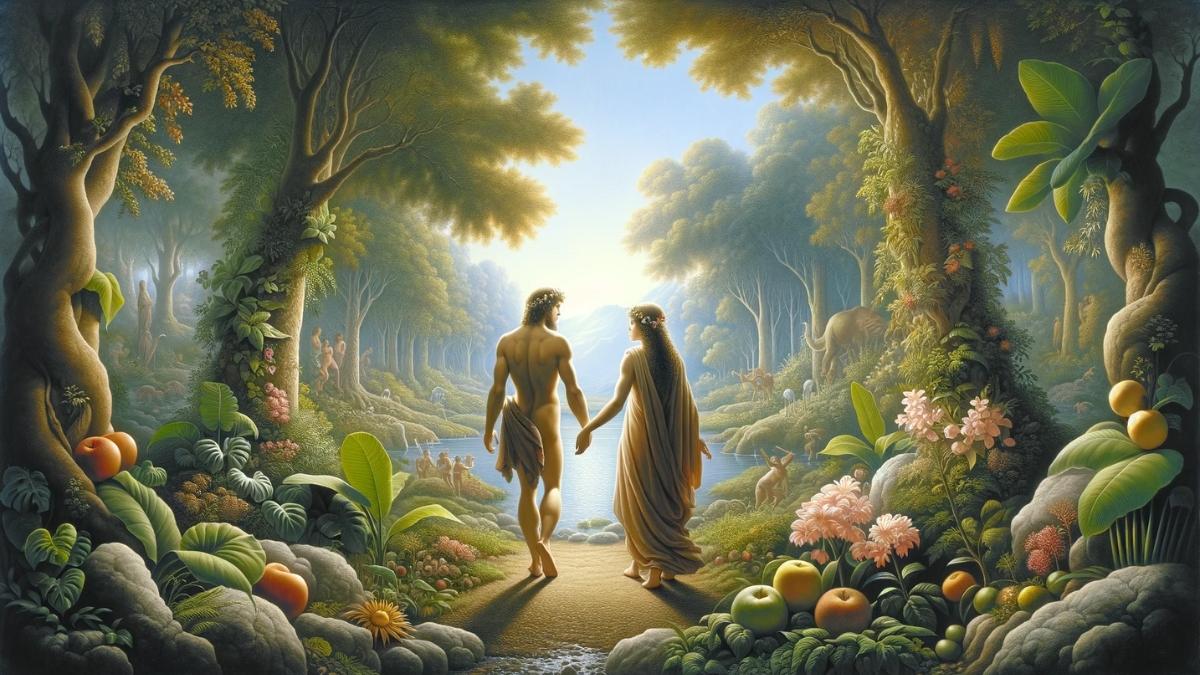 CHRISTIAN THEOLOGY—The Creation of Adam and Eve - Christian Publishing - Adam The Real World Las Vegas