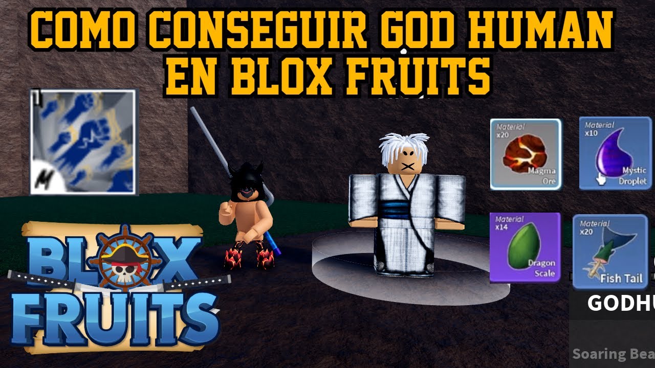 Cómo CONSEGUIR GOD HUMAN (SUPER HUMAN V2) en Blox Fruits - YouTube - Vyvamind Where Can I Buy It