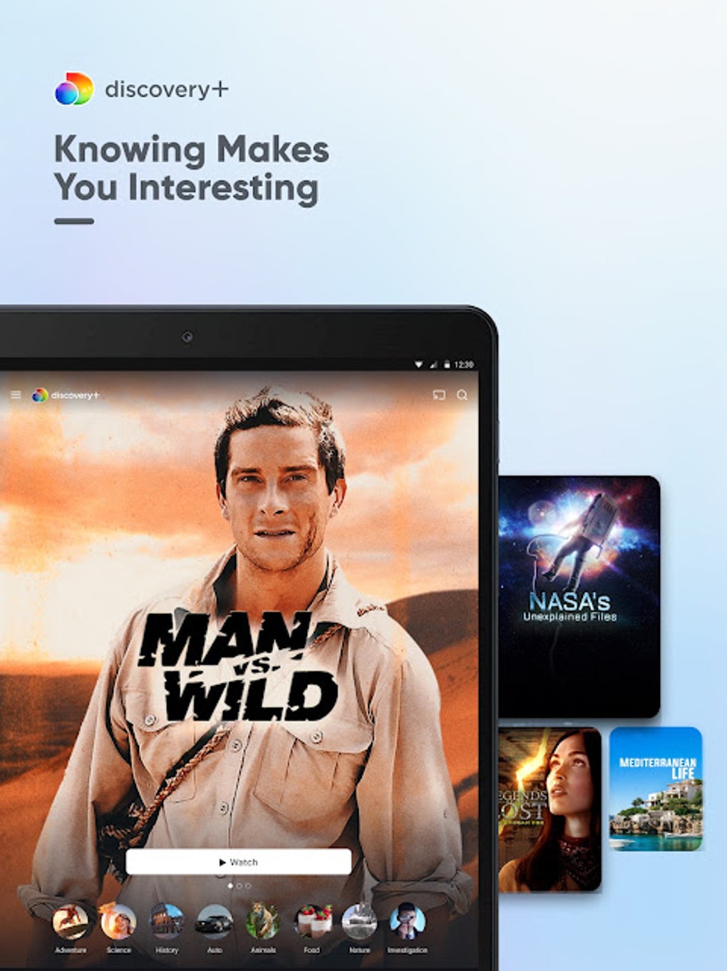 discovery+ for Android TV APK for Android - Download - Discovery 2 In 1 Globe Light