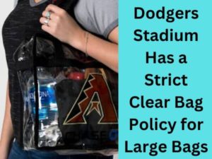 Dodger Stadium Bag Policy [Update 2023] | Honest Baseball - Dodger Stadium Bag Policy: What Fans Can Bring On Game Day