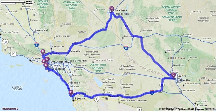 Hesperia Ca To Las Vegas Nv