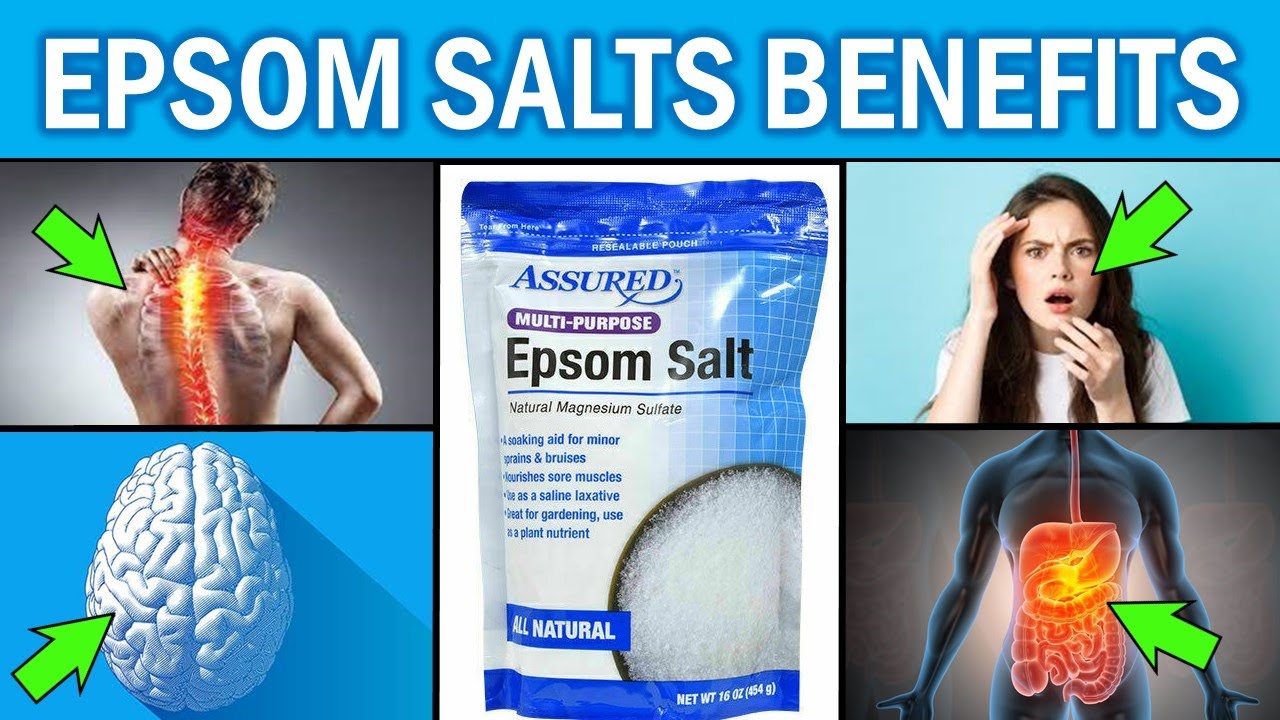 EPSOM SALT - BENEFITS & USES EVERYBODY SHOULD KNOW - YouTube - Does Blue Salt Help With Ed