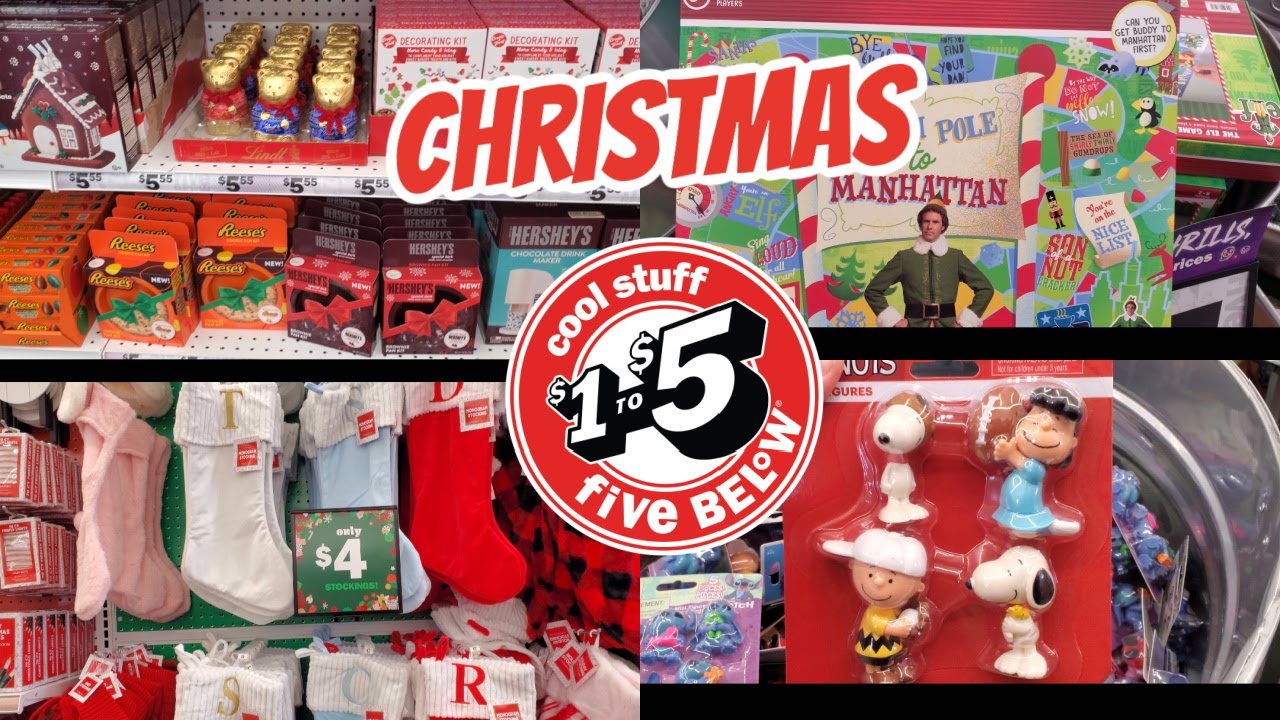 FIVE BELOW CHRISTMAS SHOPPING 2022 - YouTube - Is 5 Below Open On Christmas