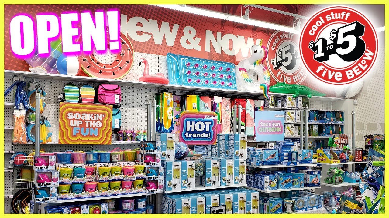 When Does Five And Below Open