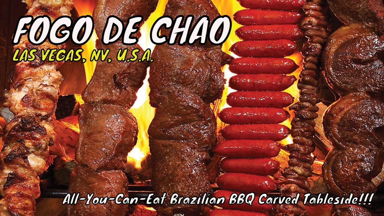 Fogo De Chao Brazilian Steakhouse - A.Y.C.E. Meat Carved Tableside - Fogo De Chao Las Vegas Strip