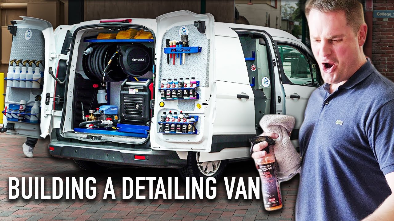 How To Do A Custom Mobile Detailing Truck Setup! - YouTube - How To Become A Car Detailer