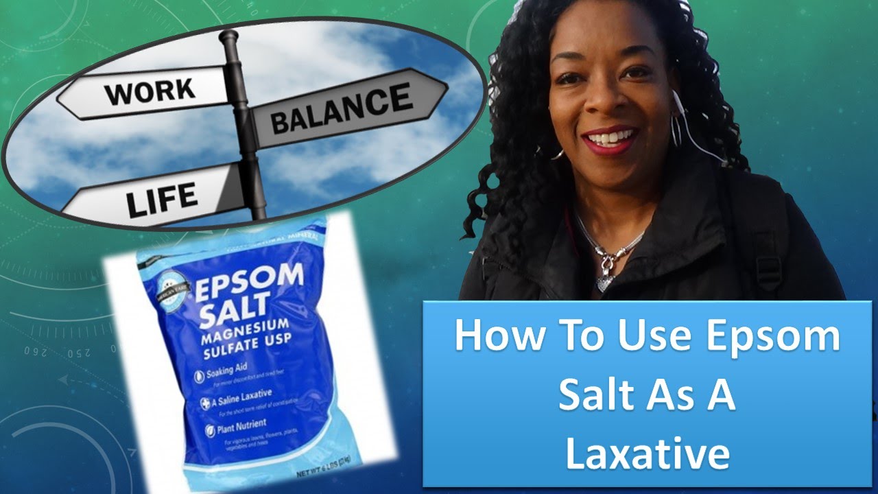 How To Use Epsom Salt As A Detox Laxative - YouTube - Epsom Salt To Lose Belly Fat