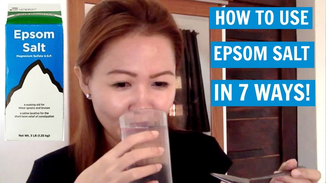 How To Use Epsom Salt in 7 Ways - YouTube - Epsom Salt To Lose Belly Fat
