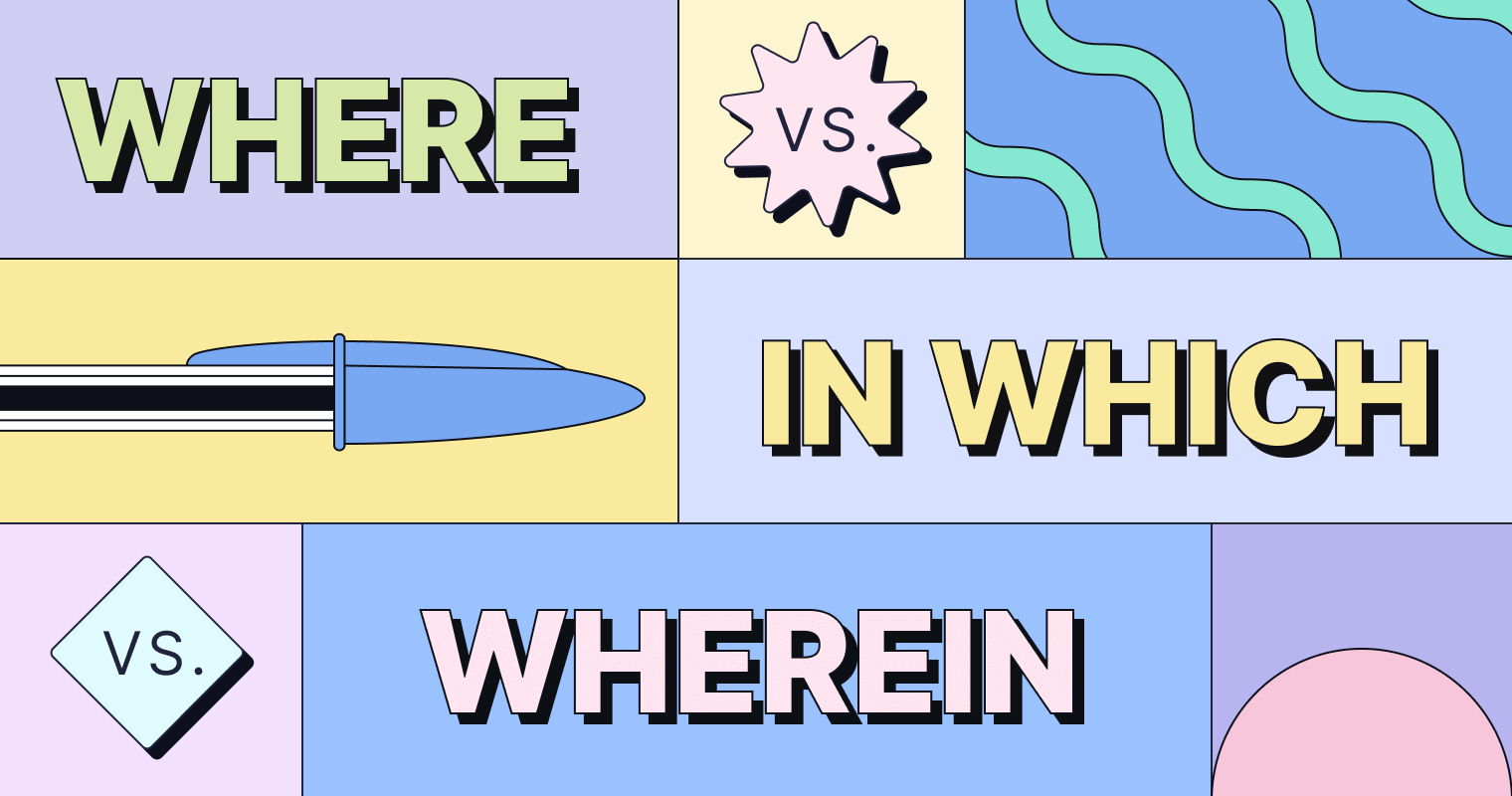 How to Use Where vs. In Which vs. Wherein | Grammarly - Which Bond Is The Least Polar