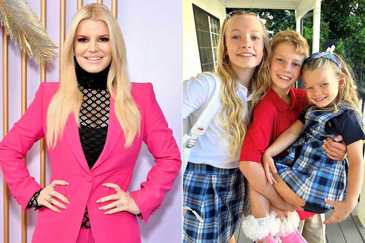 Jessica Simpson Shares Adorable Photos of All Three Kids on Their First - Josh King And Jessica Simpson Deliver Powerful ‘American Idol’ Finale Duet