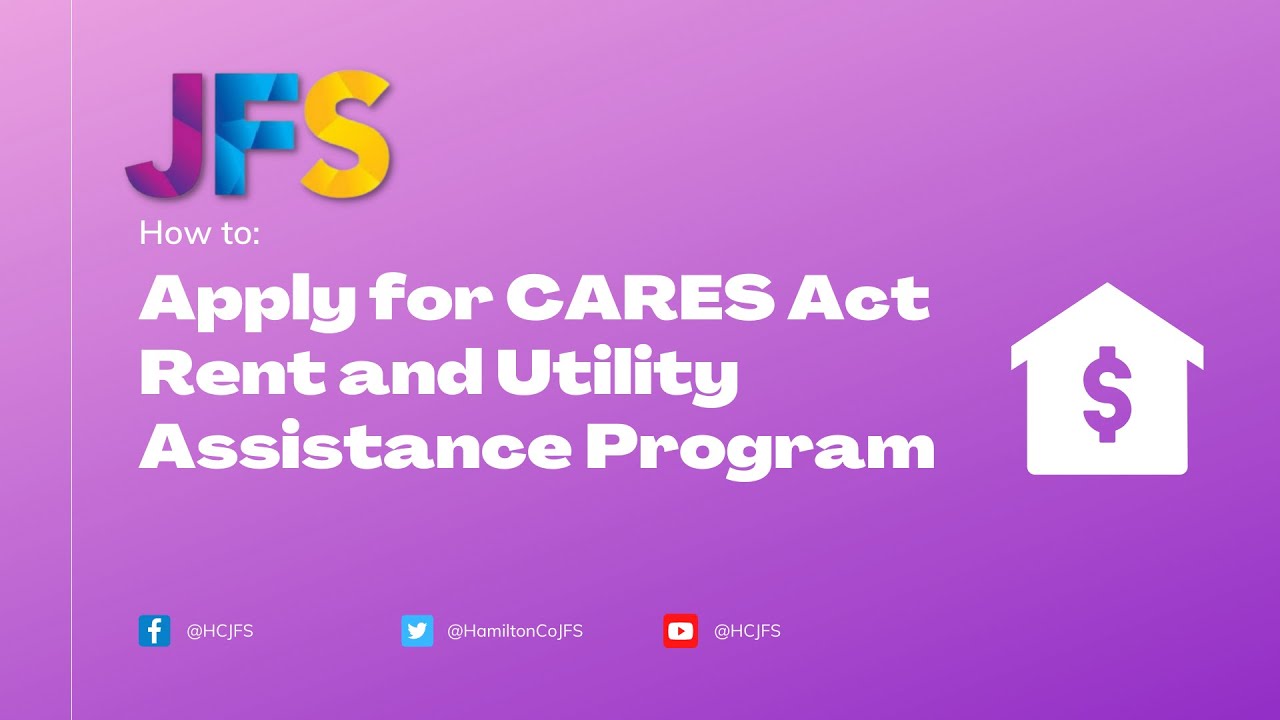Hamilton County Cares Act Rent And Utility Assistance Application