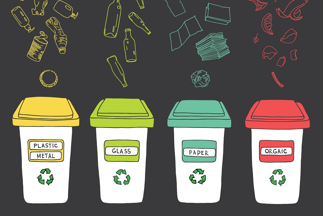Le tri des poubelles dans une maison de vacances. - Tri State Eye Care Center Ltd