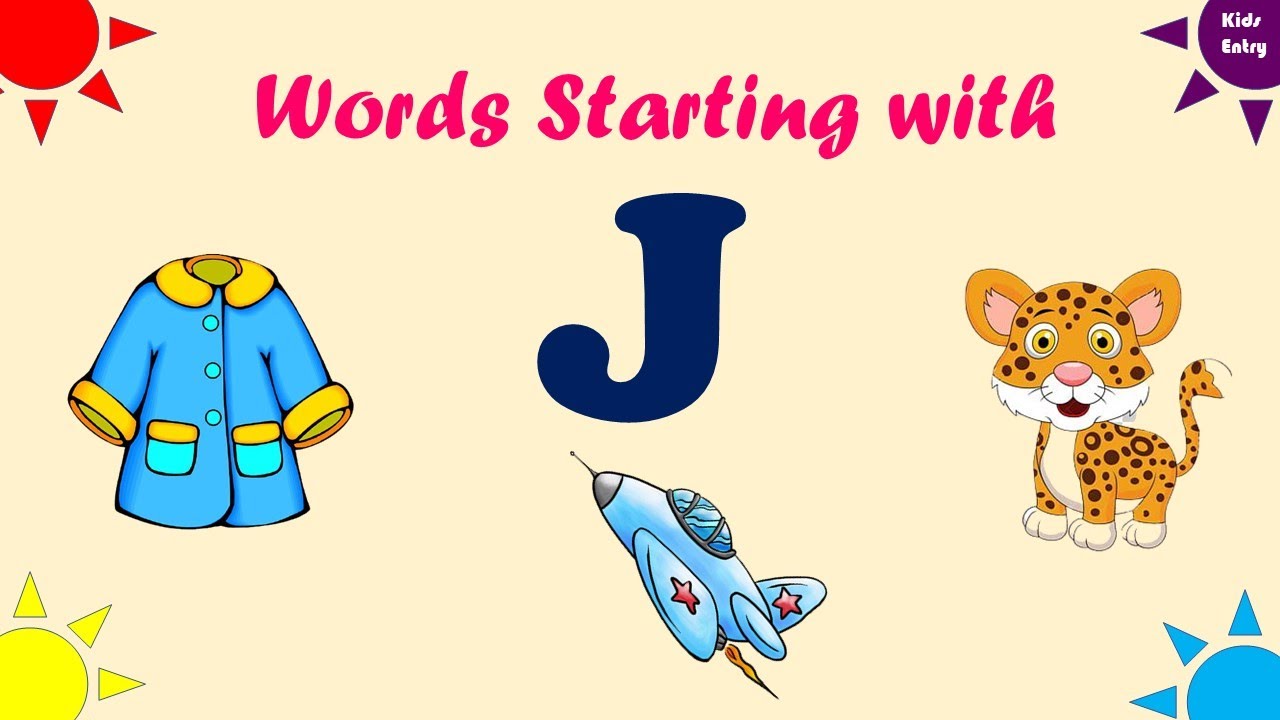 Learn Words Starting With Letter J | Words that begin with J | List of - Words That Contain J And X