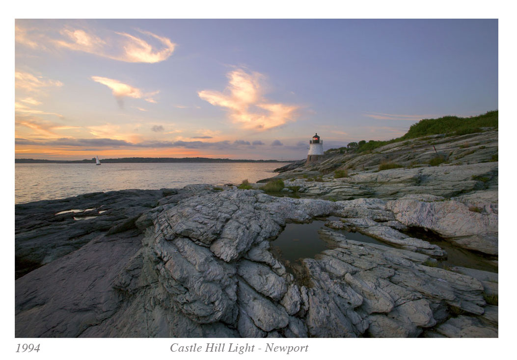 Limited Edition Artwork Castle Hill Light - Newport - American Picture - Inn At Fox Chase Bensalem Pa