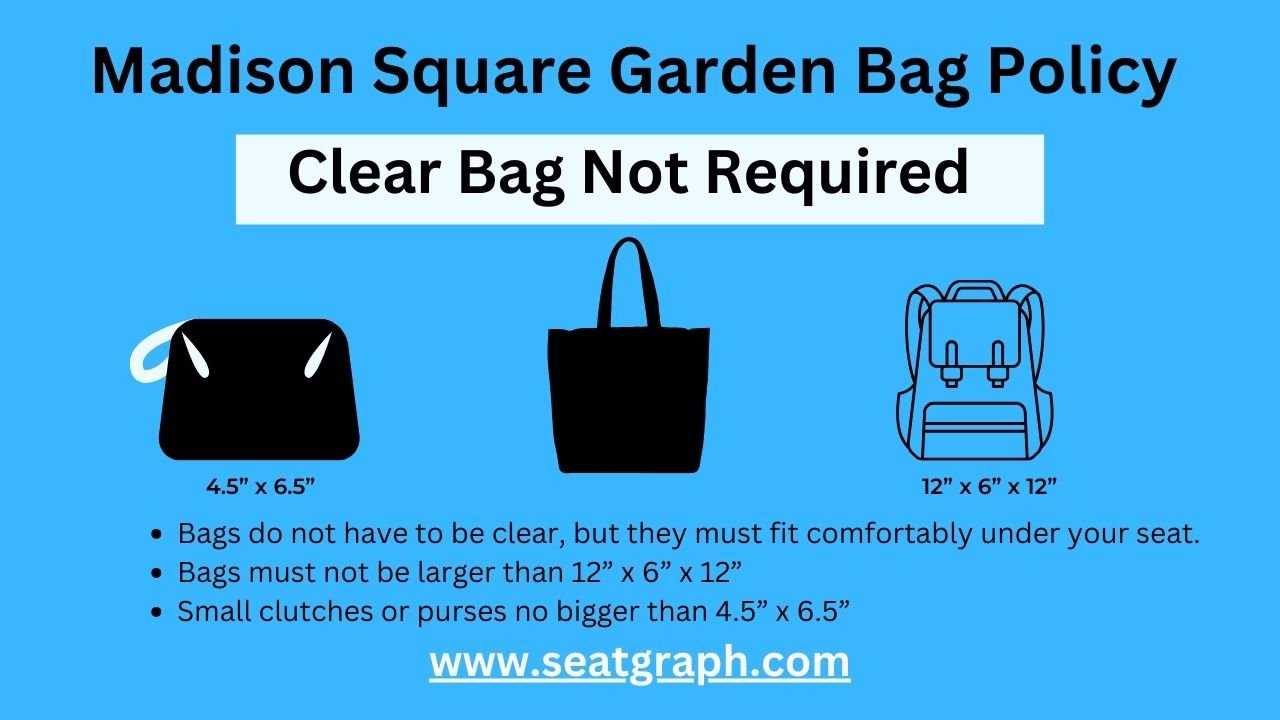 Madison Square Garden Bag Policy: Entry Rules And Size Limits