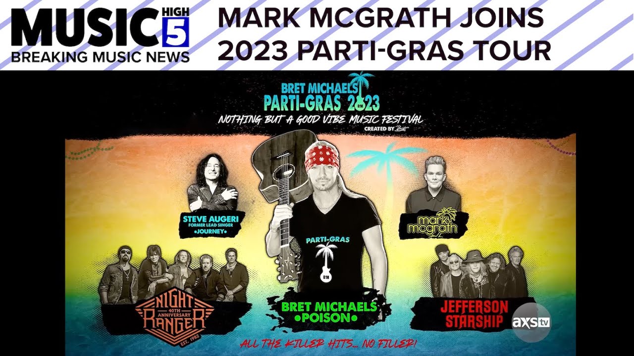 Mark McGrath Joins Bret Michaels' 2023 "Parti-Gras Tour" | Music High 5 - Mark McGrath Net Worth 2025: Sugar Ray Frontman’s Fortune
