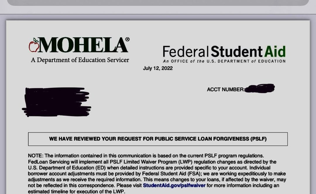 Mohela Forbearance December 2025 - Robby Christie - Mohela Has Placed An Administrative Forbearance On Your Account
