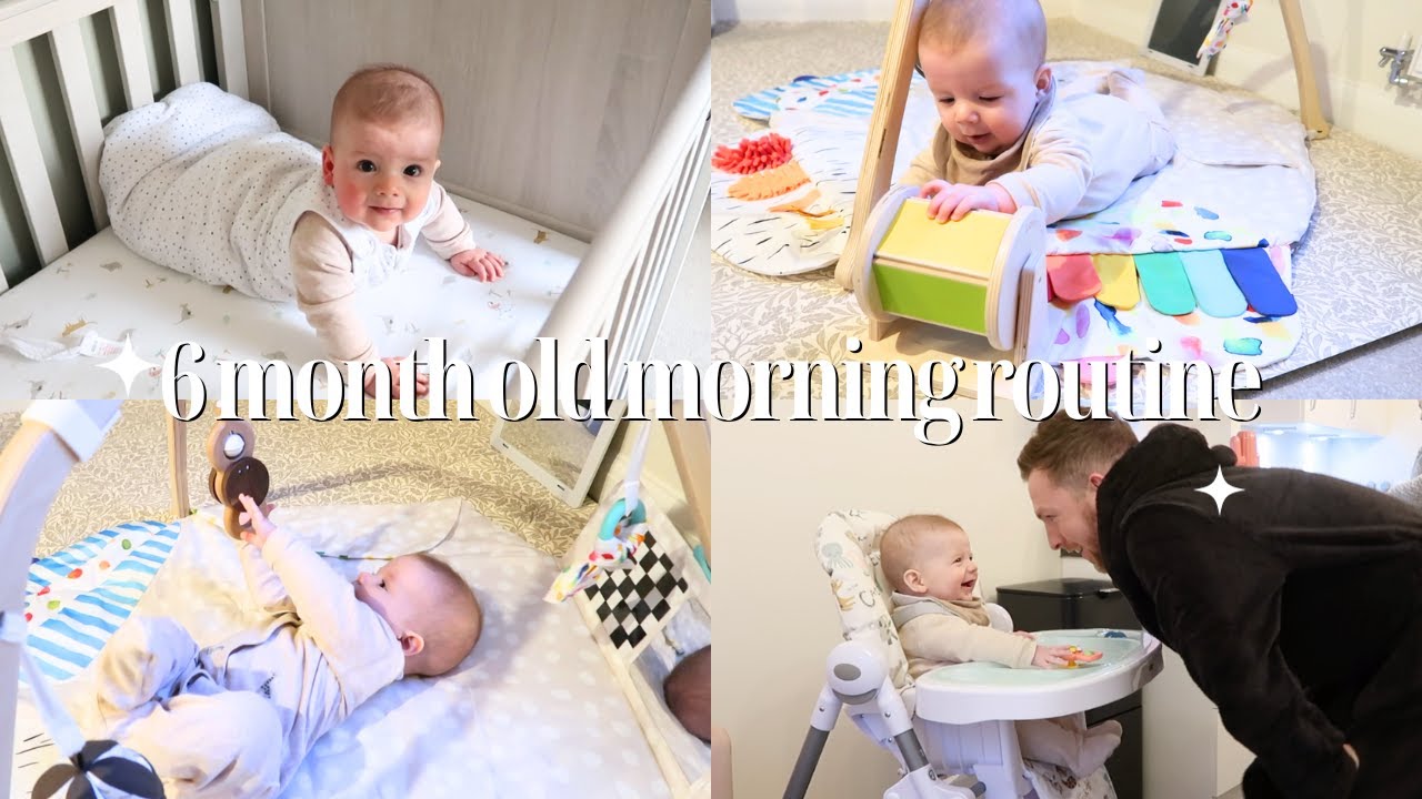 Morning Routine with My 6 Month old Baby | First Wake Window, Weaning - Wake Window For 13 Month Old