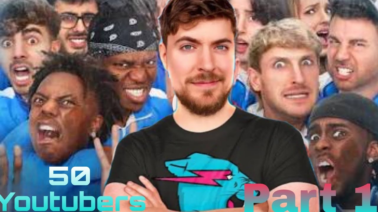 Mr Beast 50 Youtubers. @MrBeast - YouTube - How Tall Is MrBeast? YouTuber’s Height Revealed