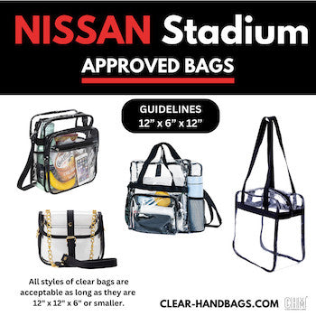 Nissan Stadium Bag Policy – Clear-Handbags.com - Nissan Stadium Bag Policy For Concerts: What You Can And Can’t Bring