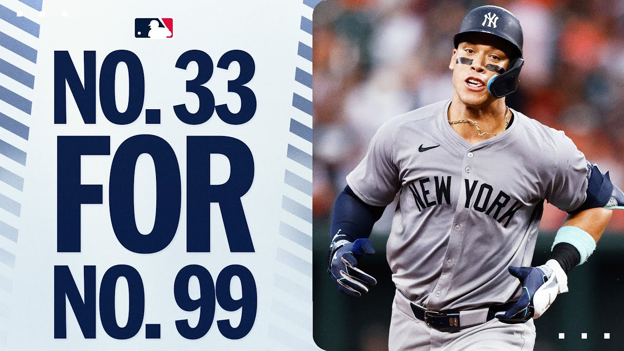 NO. 33 FOR NO. 99! Aaron Judge DEMOLISHES this baseball! - YouTube - How Tall Is Aaron Judge? MLB Slugger’s Height Compared