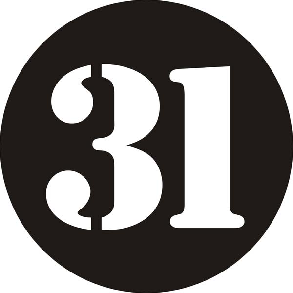 Number 31 - Free Picture of the Number Thirty One - 31 Days From March 31 2025