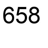 Número 658, la enciclopedia de los números - numero.wiki - 658 W Belden Ave Chicago Il
