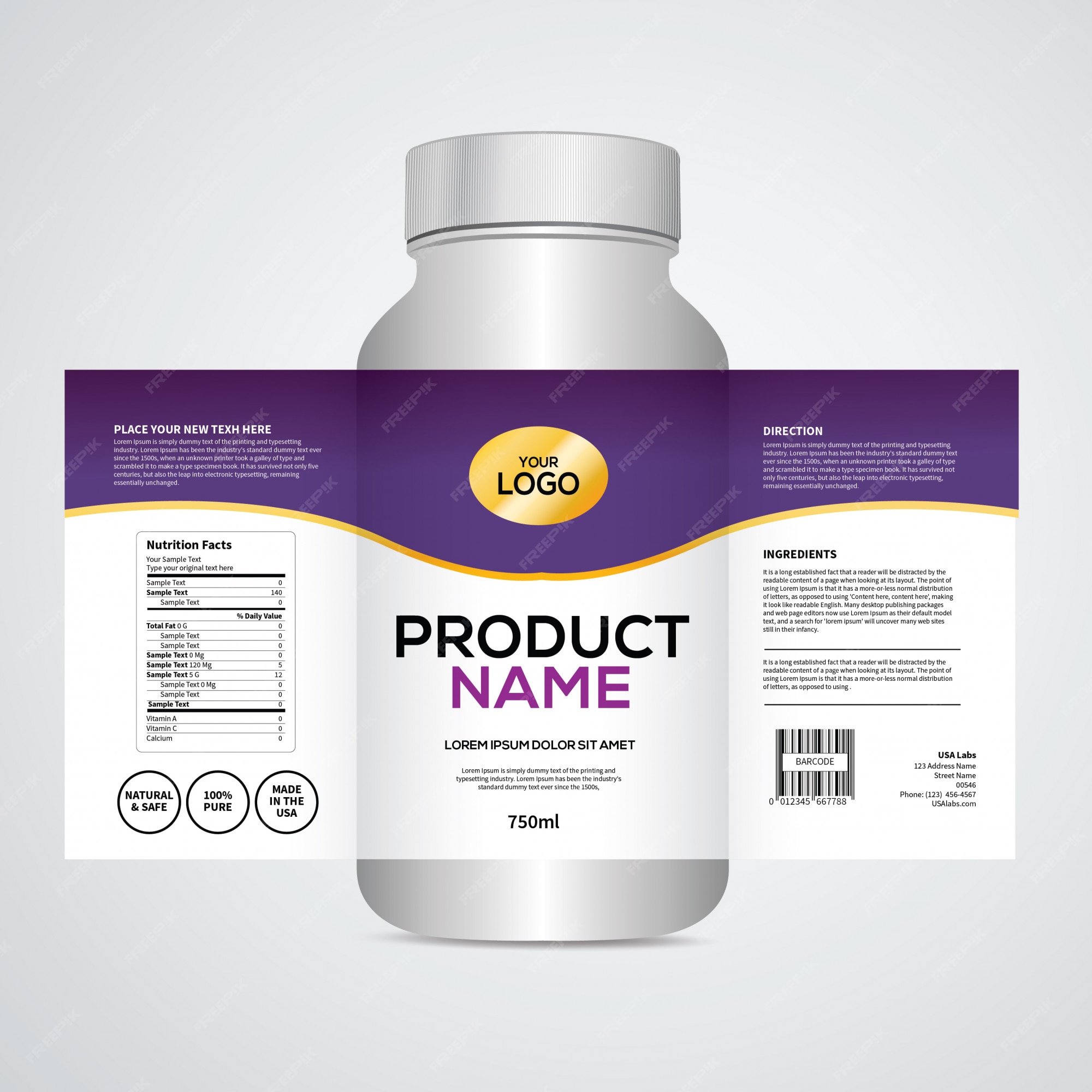 Packaging Design Labels - Label The Parts Of The Atom